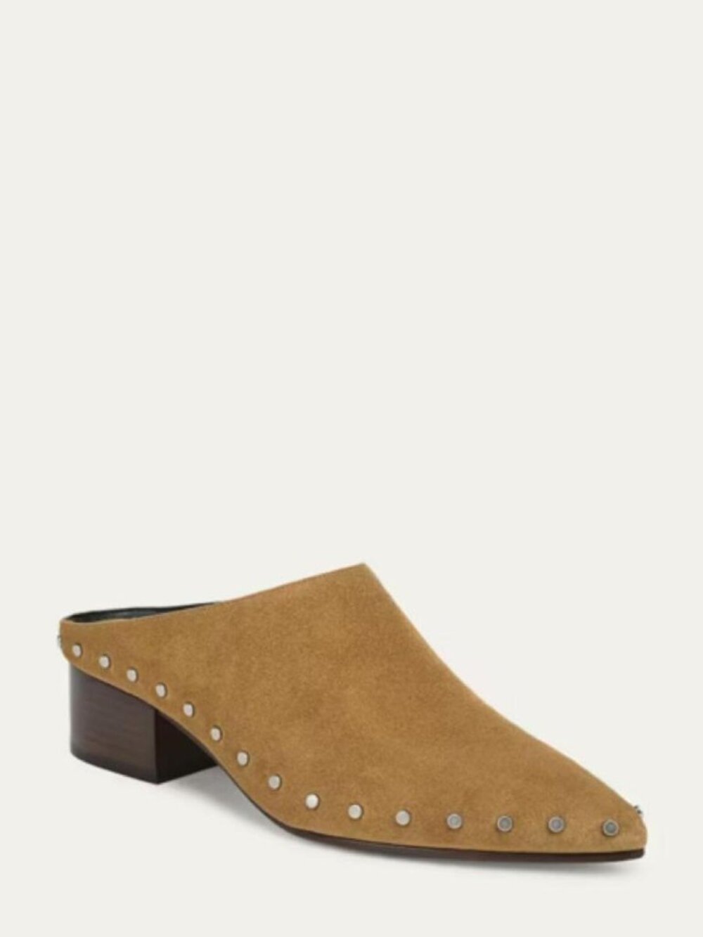 Vince August Studded Suede Mule Size 9.5